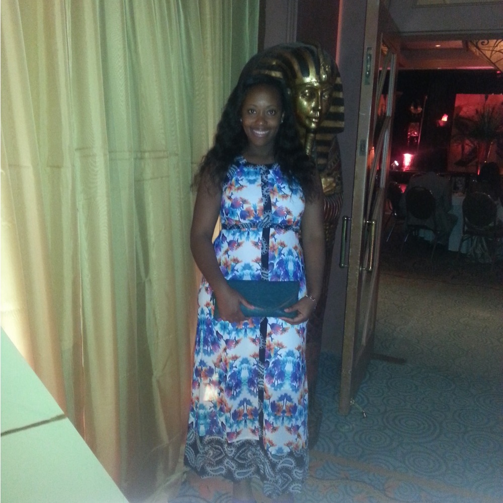 Beautiful floral dress for any occasion.